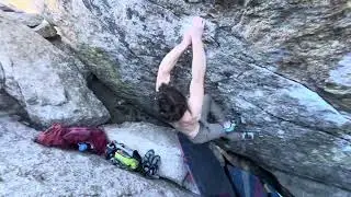 Dream Snatcher (V9) - Lincoln Lake Bouldering