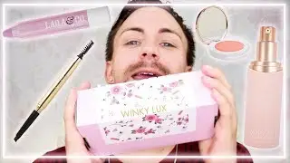 Quick & Easy out the door makeup using Winky Lux / LAQA & Co products