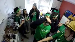 Ezra Gone Wild: A Laurier Saint Pattys Day
