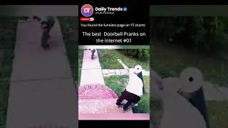 Best Doorbell fails compilation 😂😂#prank #scared #lmao #funny #viral
