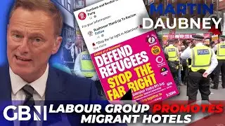 Labour's 'mask is slipping' on migrant protests: party EXPOSED after promoting 'far-left agitators'