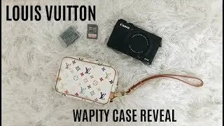 LOUIS VUITTON MULTICOLOR BLANC WAPITY CASE| WHAT FITS INSIDE, VS TOILETRY 15