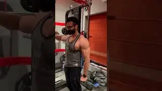 Watch till end🔥Side Deltoid Focused 💪 #trending #fitness #youtubeshorts #like #addiction #gym #life