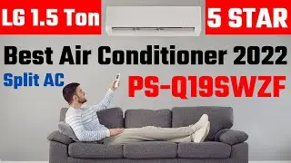 LG 1.5 Ton 5 Star AI Dual Inverter WiFi Split AC 2022 Model Full Review | PS-Q19SWZF | Best AC 2022