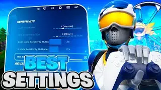 *NEW* Best Controller Settings + Sensitivity For Fortnite Chapter 7! (PS4/PS5/XBOX/PC)