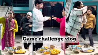 Family k sath khela stone paper scissor wala game 🤣 vlog ko last tak jaroor dekhna 🤣 
