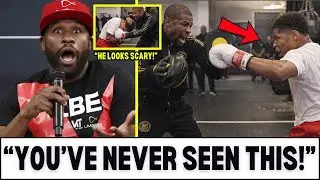 Floyd Mayweather Gets a First Look Inside Shakur Stevenson’s SCARY Training Camp