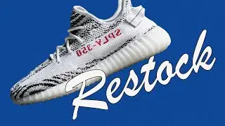 RESTOCK IN 2020?? ADIDAS YEEZY 350 V2 ZEBRA