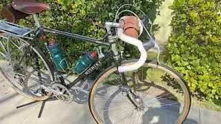 New rear rack and light mount. Loving my steel steed.