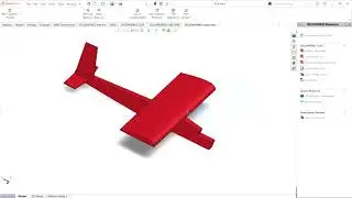 Glance of 3D MODEL of Model AIRCRAFT CUSTOM DESIGN by | Rishikesh Marathe