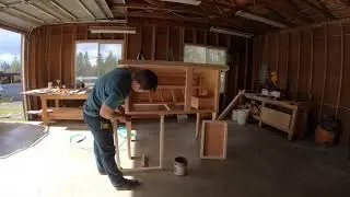 Building a Chicken Coop Start to Finish Time Lapse.