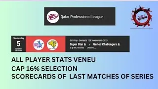 SPS VS UDC DREAM PREDICTION | SPS VS UDC PLAYER STATS SCORECARD QCA T20