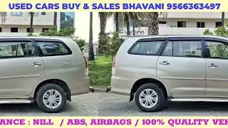 TOYOTA INNOVA V 2010  MODEL CAR FOR SALES 9566363497