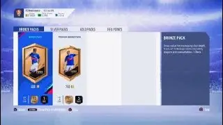 FIFA 19 - 20 premium gold packs opening - Boards and Walkout
