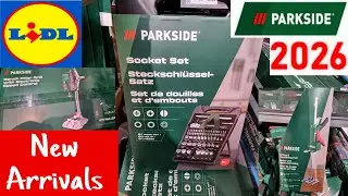 NEW Parkside Tools  Arrivals | January 2026 | What's New in Middle of Lidl 