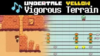 Vigorous Terrain - Undertale Yellow (Super Mario Paint Cover)