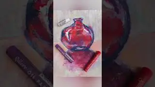 ✨ Sketchbook Saturday ✨ Draw with Mungyo Oil Pastels with me | Still Life following Wunemo tutorial