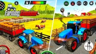 Indian farming simulator Indonesia tractor// Game 3D Android gameplay video#AlveerGamars