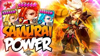 Thompsin Tries to Play with BUFFED SAMURAI - Summoners War
