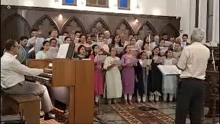 Standing on the promises Kottayam Mixed Voices with Avinash Mario Grubb on Johannus Ecclesia T-377