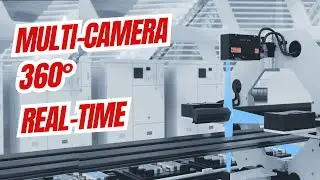 Multi-Camera 360&deg; Real-Time Contour Stitching | SinceVision SRI7140 3D Laser Profiler | Automotive