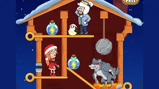 Super Hard Level In Home Pin Rescue New Gameplay Walkthrough Part 3 | Pull The Pin Game