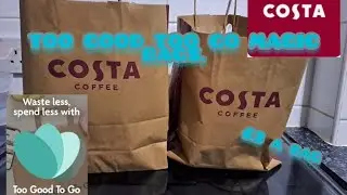 2 more costa too good too go magic bags. All this for just £6 #toogoodtogo #tgtg #costa