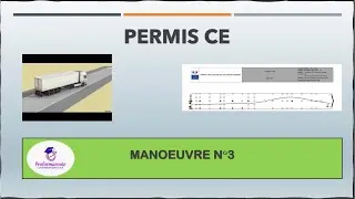 PERMIS CE - Manoeuvre Piste 3 (2022)