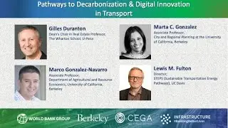 Pathways to Decarbonization & Digital Innovation in Transport | Infra4Dev 2020