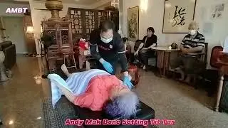 Andy Mak treatment, pelvis leaned forward, pelvis unbalanced,heel spurs