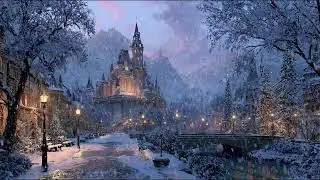 Restful Nights Inside a Dark Medieval Castle as Soft Piano Music Guides You to Sleep