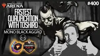 💀 MONO BLACK 💀 Easy qualifier with Toshiro | Mythic Standard | Phyrexia: All Will Be One [MTG ARENA]