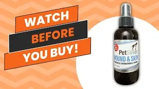 Review and Demo of PetSilver Wound & Skin Spray for Pets