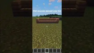 Minecraft building hacks! #minecraft #buildinghacks #gaming