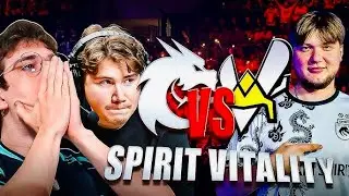StarLadder Budapest Major 2025 &mdash; ПОЛУФИНАЛ SPIRIT vs VITALITY | Каст Evelone, Shadowkek, S1mpl и др