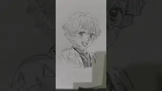 Zenitsu Drawing ⚡ | Demon Slayer Pencil Sketch ✏️ #drawing #shorts #zenitsuagatsuma #demonslayer