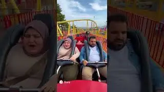 Roller Coaster Kazası #rollercoaster #funny #shortvideo #shorts #short #turkey #t&uuml;rkiye #attack