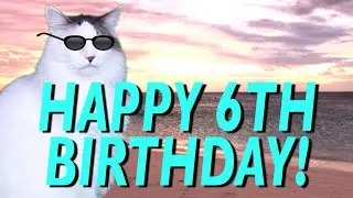 HAPPY 6th BIRTHDAY! - EPIC CAT Happy Birthday Song