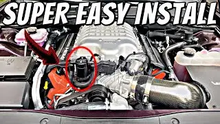 JLT 3.0 Hemi 6.2L Dodge Charger Hellcat Catch Can Install