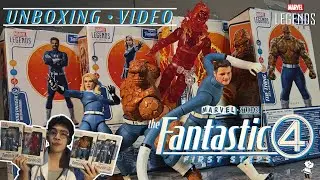 ABSOLUTELY FANTASTIC! | Unboxing Marvel Legends Fantastic Four First Steps figures 