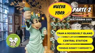 Walking and Shopping: Disney and Hershey's: New York 2021 vLog, Part 2