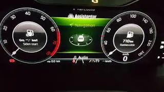 Octavia 5E pre facelift Virtual Cockpit retrofit final