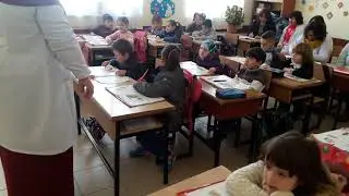 Mesimi model ne klasen e 1A.Abetare(3)