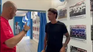 Akragas: primo giorno di ritiro, le immagini dell'arrivo allo stadio Esseneto