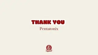 🎤🙏 Karaoke THANK YOU - Pentatonix