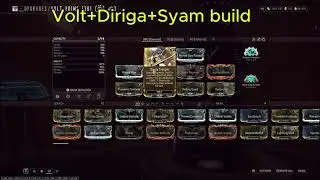 Endgame Warframe Volt Build