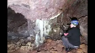 Guler Ice Cave, lower end, part 1, 6k