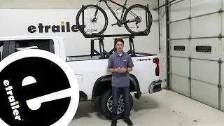 2023 Chevrolet Silverado 2500 Kuat Piston SR Roof Bike Rack for 1 Bike: Complete Installation