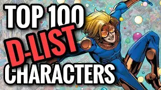 TOP 100 D-list comic characters