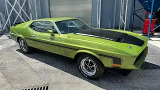 1972 Ford Mustang Mach 1 - walk around/idling